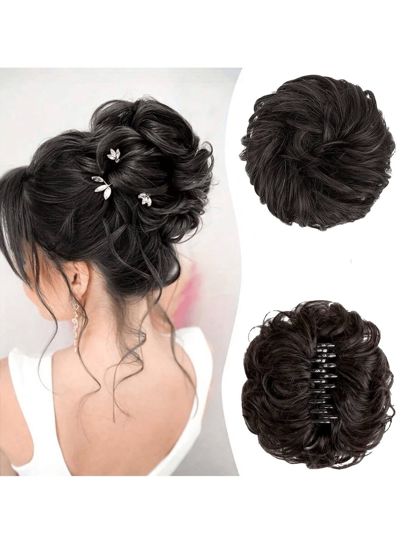  (Messy Bun Hair Scrunchie) 🌸